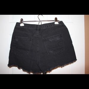 American Eagle Outfitters Shorts - American Eagle Outfitters black ripped jean shorts American Eagle Outfitters Shorts - American Eagle Outfitters black ripped jean shorts